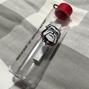 Starbucks UGA Collegiate Water Bottle GA Bulldogs NEW